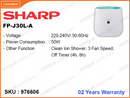 SHARP FP-J30L-A 50W Air Purifier