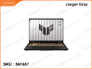 TUF F16 FX608JHI-TU226W Jaeger Gray ( Intel Core i7 14650HX ,16GB DDR5 5600MHz (1 slot free, up  to 64GB), 1TB PCIe SSD (M.2 1 slot free), Nvidia  Geforce RTX5050 8GB GDDR7, Window 11, 16" 1920x1200 IPS Panel, 144Hz, Battery 4-Cell, 70Wh,  Weight 2.2kg )