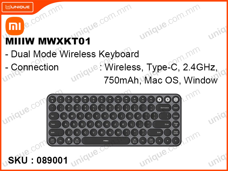 Xiaomi MIIIW MWXKT01 Dual Mode Wireless Keyboard