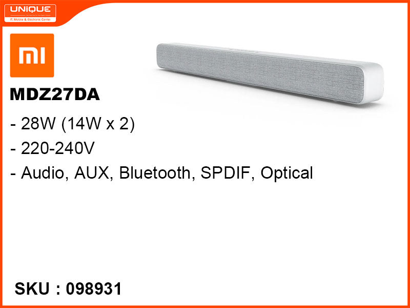 Mi Bluetooth Sound Bar MDZ-27-DA 14W