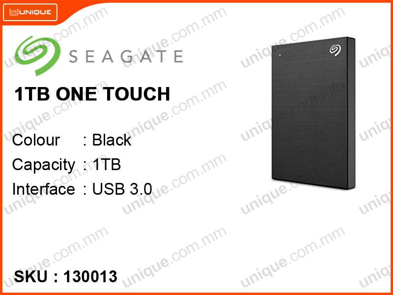 Seagate 1TB ONE TOUCH USB 3.0