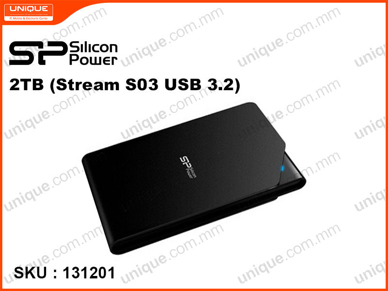 Silicon Power 2TB S03 Black USB 3.0