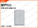 Silicon Power 2TB A75 Silver USB 3.0