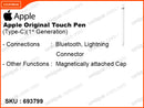 Apple Pencil 1st Gen (with Type C)