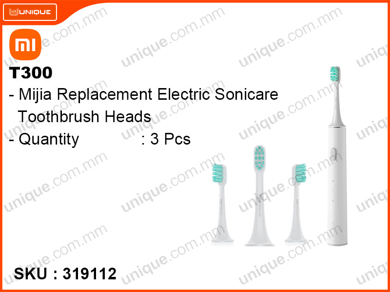 Xiaomi Mijia T300  Replacement Electric Sonicare Toothbrush Heads