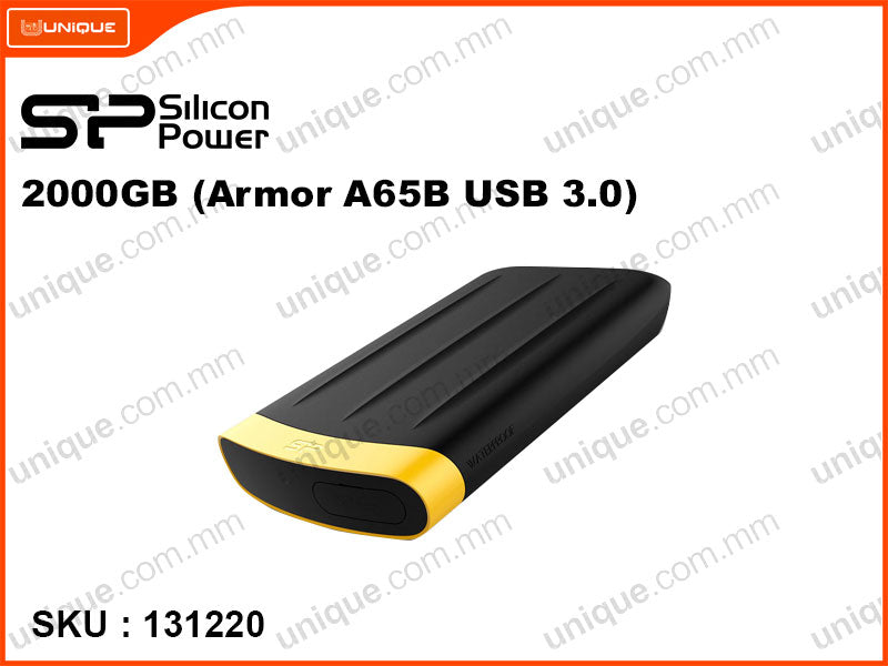 Silicon Power 2000 GB (Armor A65B USB 3.0) – unique.com.mm