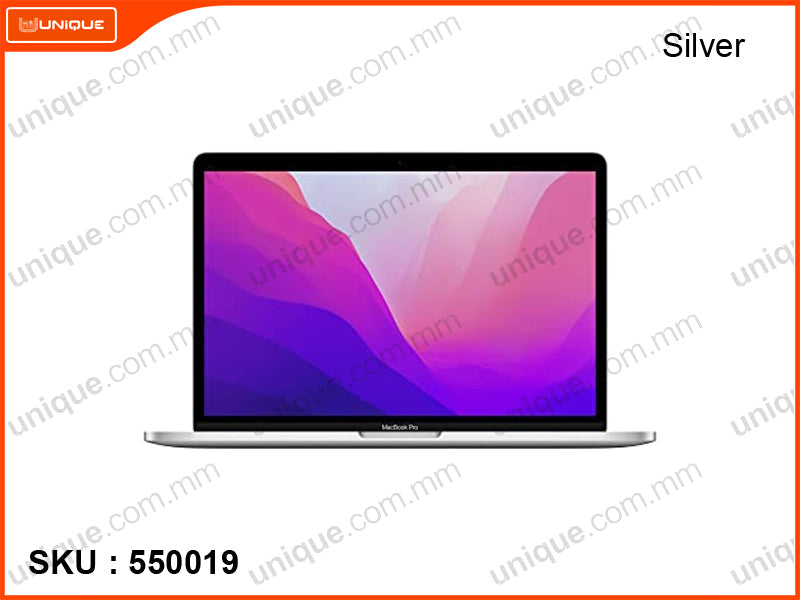 Apple MacBook Pro MNEQ3Z Silver (Apple M2 Chip with 8Core CPU, 10Core GPU, 8GB, 512GB, 13", Weight 1.4 Kg)