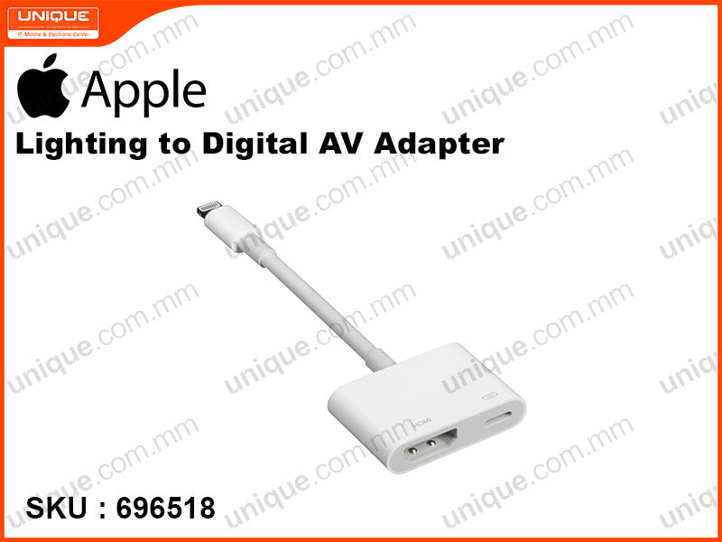 Apple Lighting to Digital AV Adapter
