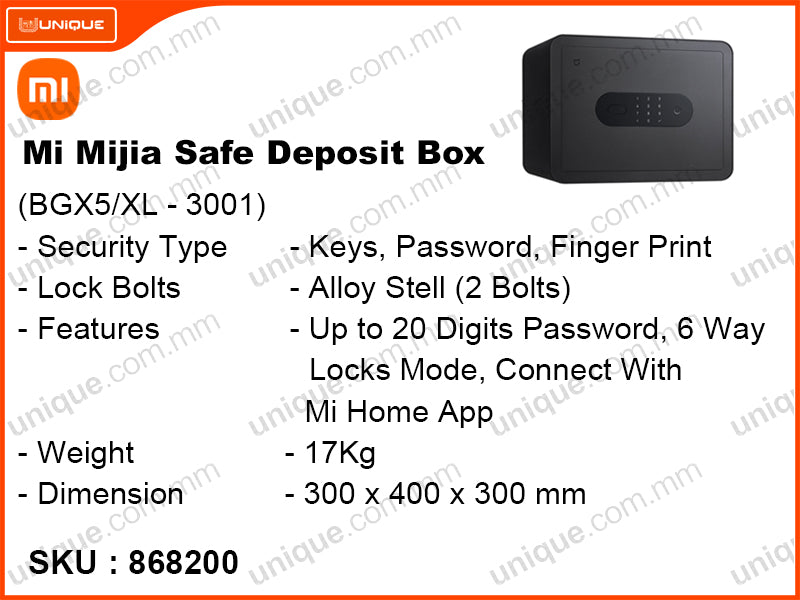 Mi Mijia Safe Deposit Box