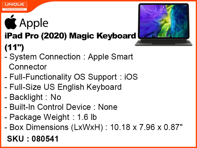 Apple iPad Pro 11" Magic  Keyboard