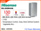 Hisense Refrigerator RS-20DR4HA 1Door,150L