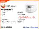 Phoenix Low Suger Digital Rice Cooker (PHFB-50DN-T) 5L