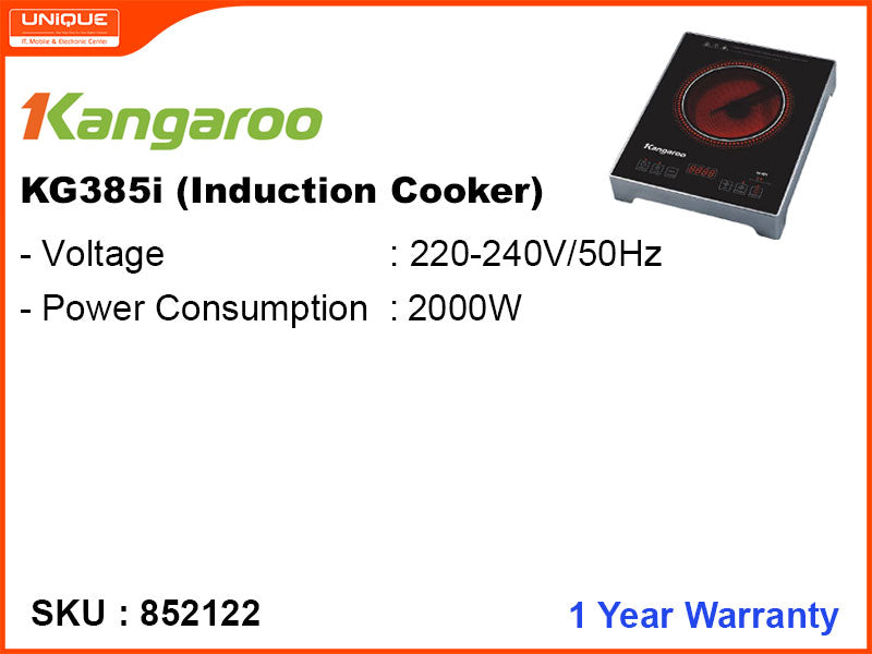Kangaroo Infrared Cooker,  KG385i, 2000W