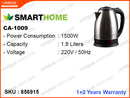SMARTHOME CA-1009, 1.8L, 1500W, Electric Kettle