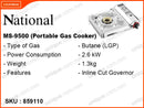 Ms-9500 Potable Gas Cooker