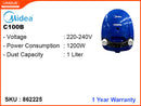 Midea C100B 1200W Vacuum Cleaner (Blue)