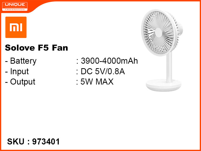 Mi Mini Fan, Solove F5