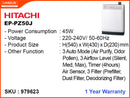 Hitachi Air Purifier EP-PZ50J