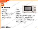 Mi CR-WB019 Microwave Oven